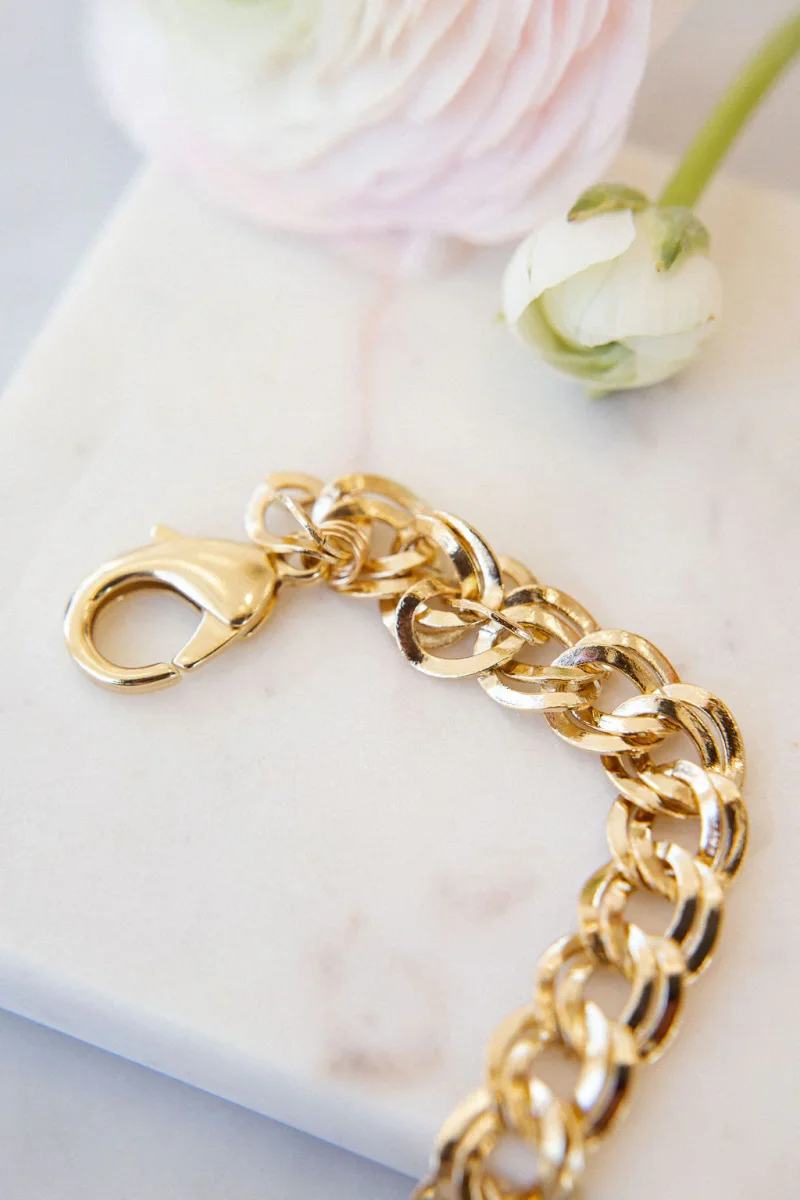 Bracelet maxi chaîne - Léa – Image 4