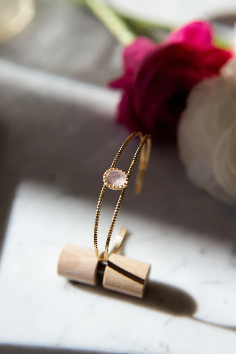 Bracelet jonc réglable - Eugénie – Image 5
