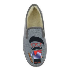 La maison de l&rsquo;espadrille : Charentaise baguette et moustache