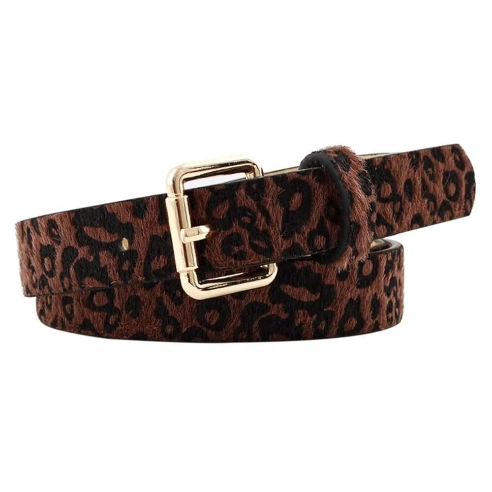 Ceinture Léopard Élégance Marron – Image 2