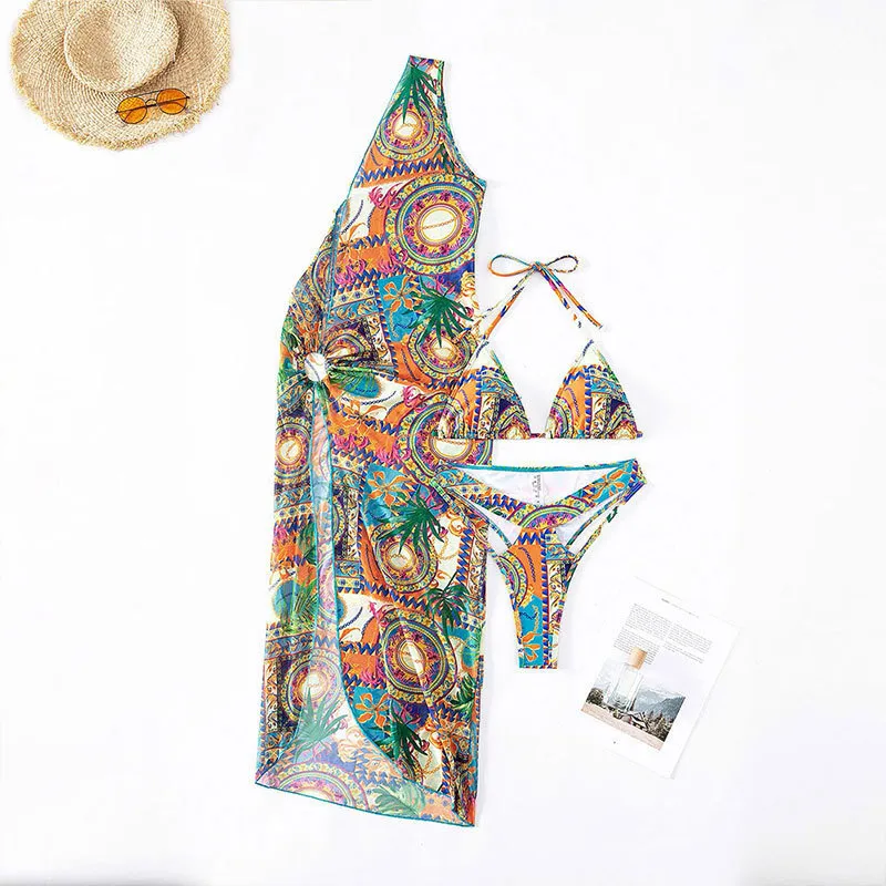 Maillot de bain Bikini Trois Pièces Style Boho – Image 4